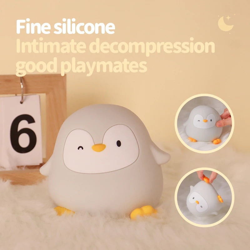 Cute Penguin Lamp