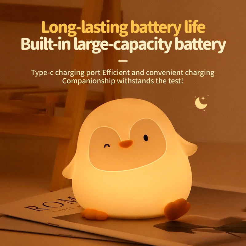 Cute Penguin Lamp