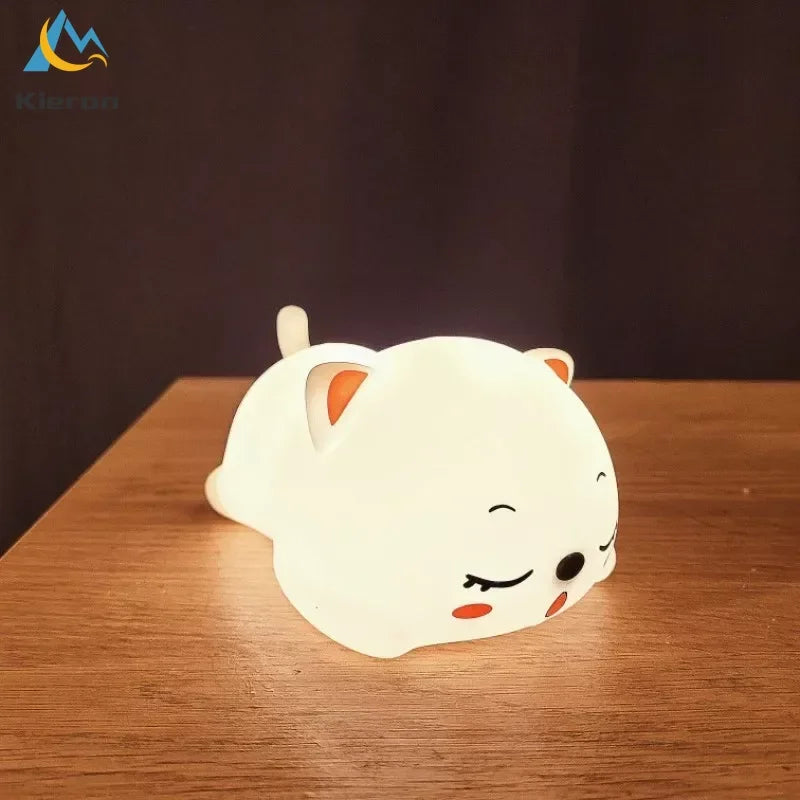 Sleeping Cat Lamp