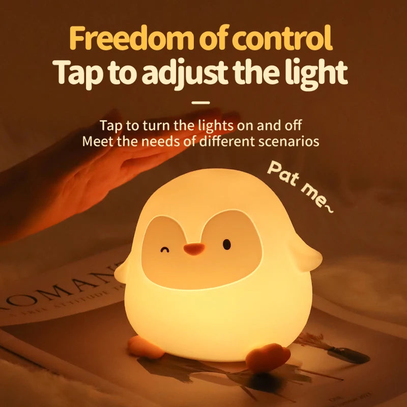 Cute Penguin Lamp