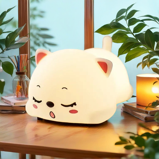 Sleeping Cat Lamp
